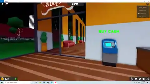 Pet Store Tycoon shop floor while a player stays near the displayed pets